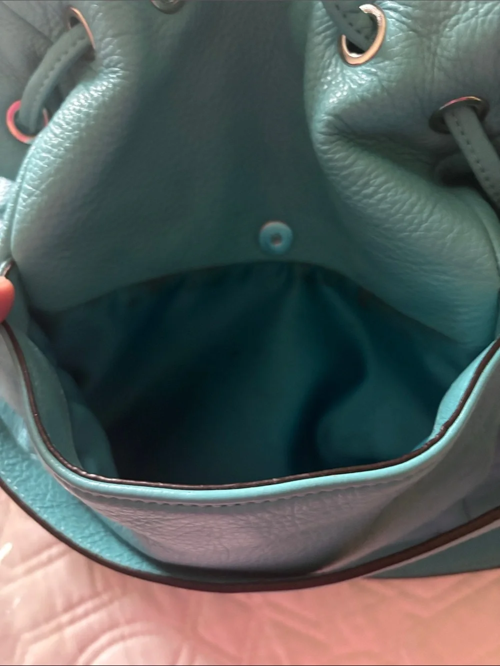 Coach leather purse